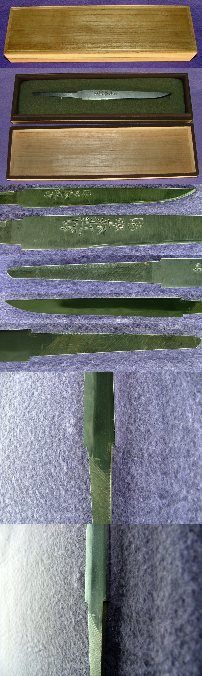 小刀 信州春近作 Picture of parts