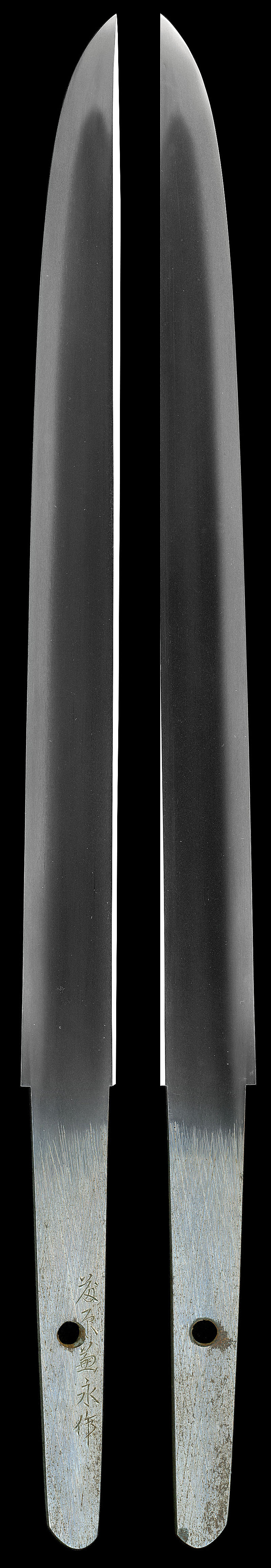 藤原兼永作（ステンレス刀)Picture of whole