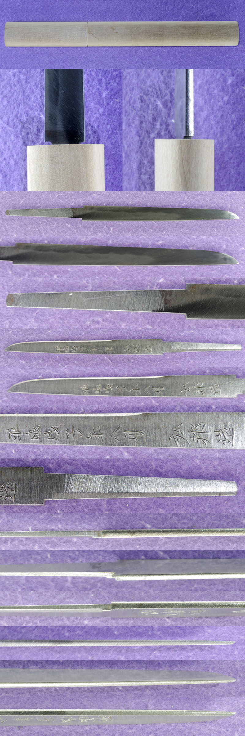 小刀　平成戊子年八月　弘邦造 (広木弘邦)（無鑑査刀匠） Picture of parts