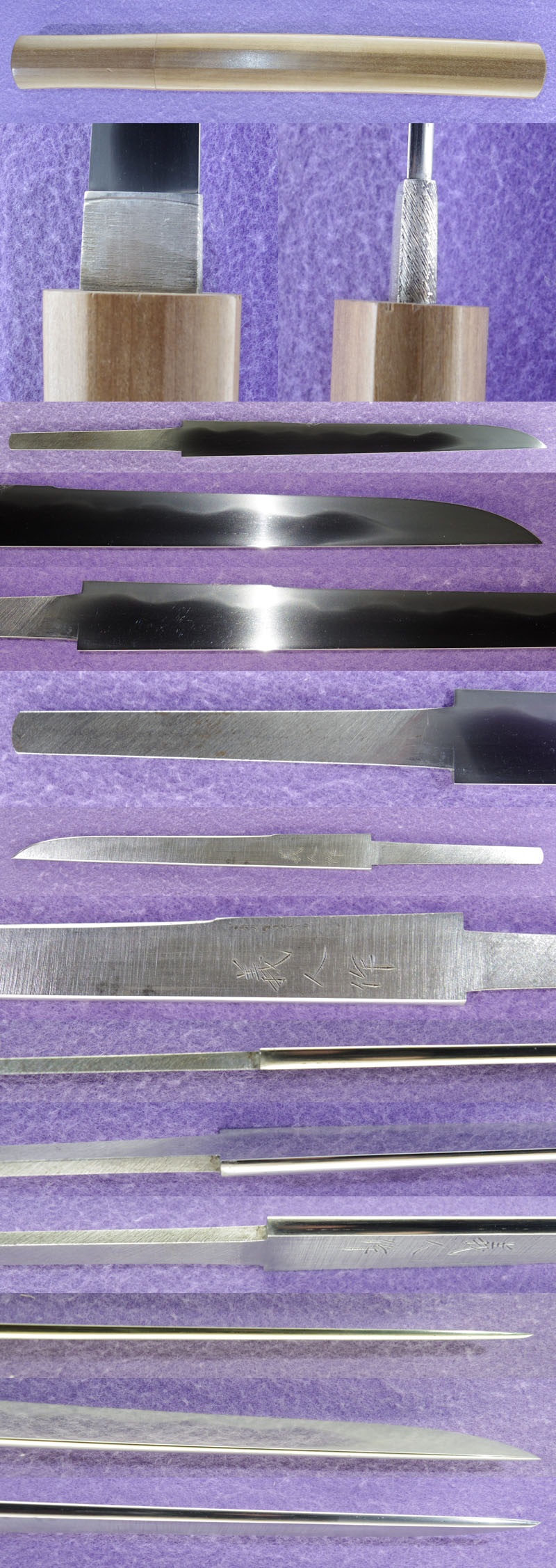 小刀　義人作（吉原 義人）（無鑑査刀匠） Picture of parts