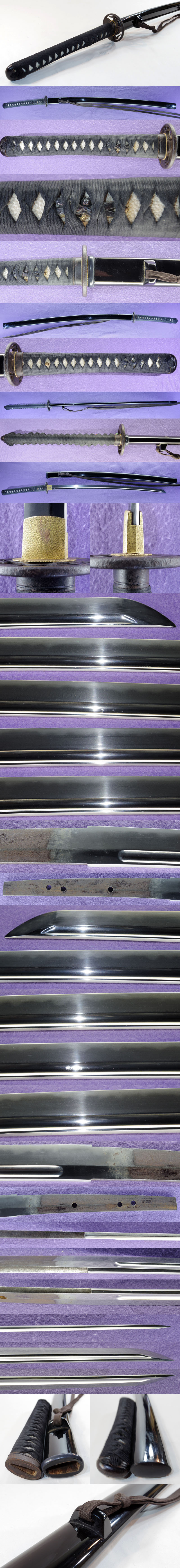 無銘（女性向き居合刀） Picture of parts