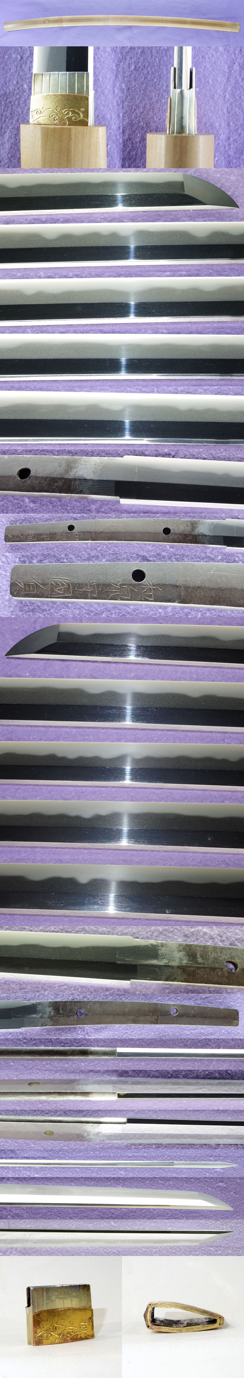 刀　和泉守国貞（二代） Picture of parts