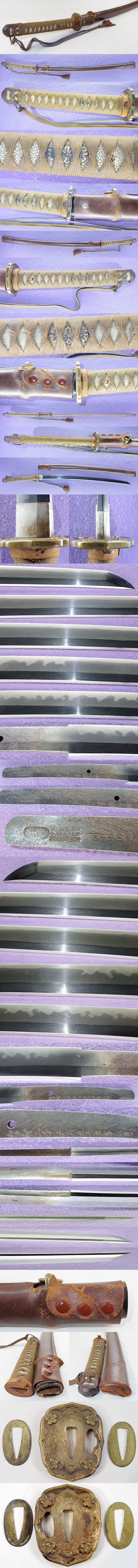 羽山円真之門葉 藤原正房（刻印）吉田山於礎鍛之（荘田 正房） Picture of parts