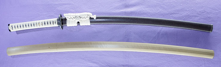 katana [kashu_ju kanewaka] (2 generation matasuke) (sintou jou-saku) (wazamono) Picture of SAYA