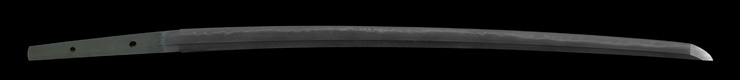 katana [kasyu_ju kanewaka] (shirouuemon) (3 generation) (sintou jou-saku) Picture of blade