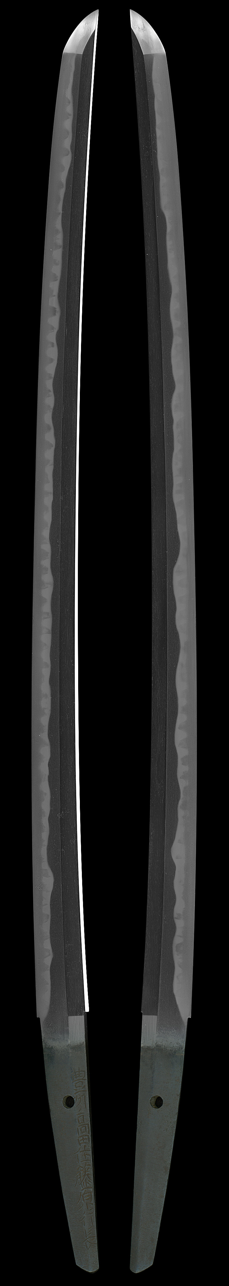 脇差 豊洲高田住藤原行長(業物)Picture of whole