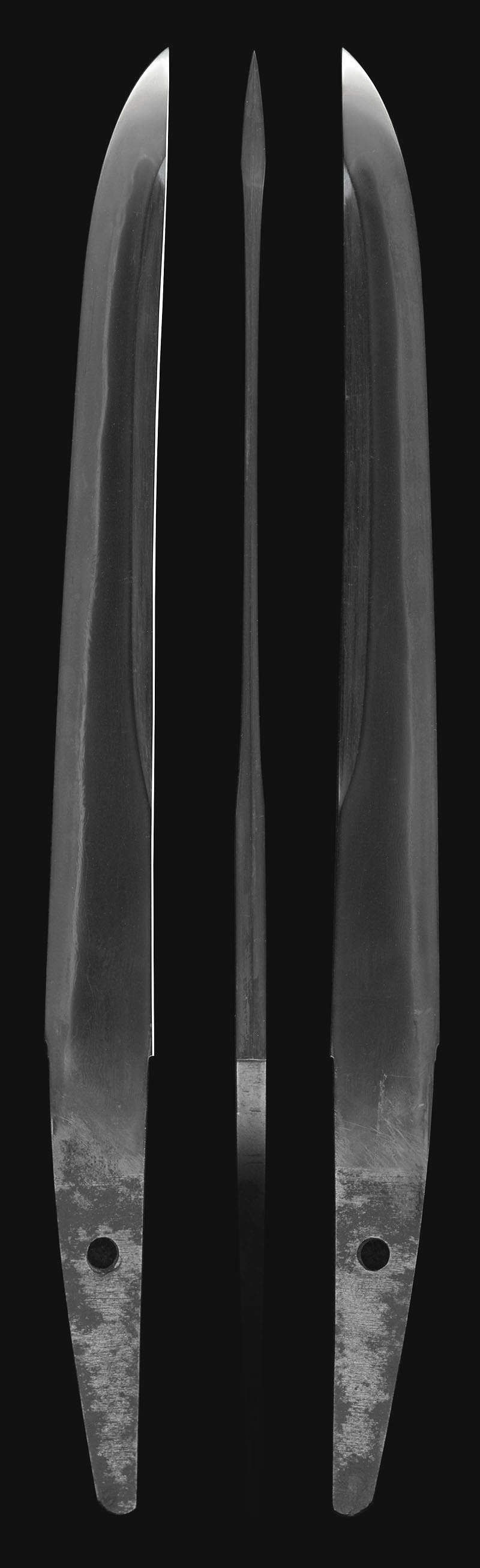 短刀 無名 (青貝微塵塗短刀合口拵入) (新々刀)Picture of whole