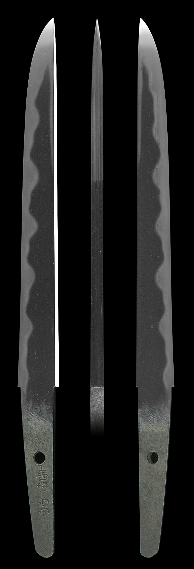 短刀　寿昌(山浦真雄前銘) (清麿の兄) (新々刀　上々作)Picture of whole