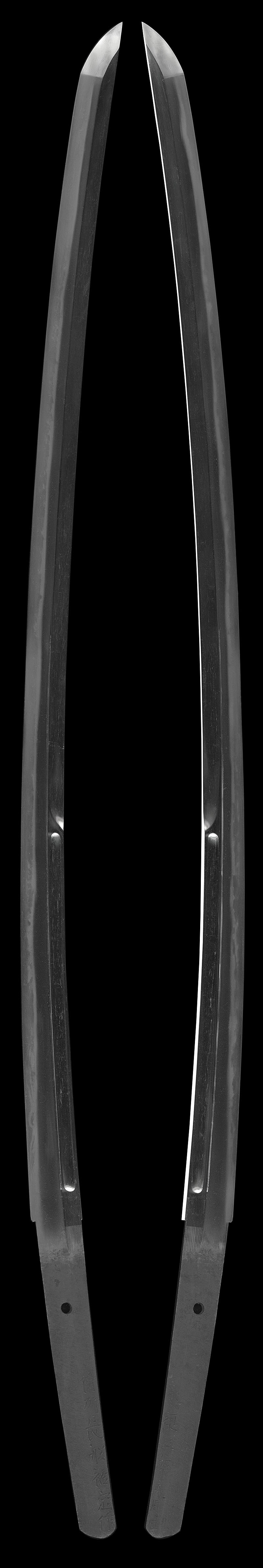 刀 備州長船祐定作 永禄五年八月日Picture of whole