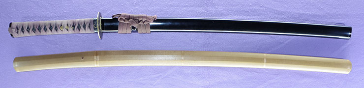 katana [kazusanosuke kaneshige] (sintou jou-saku) (ryo wazamono) Picture of SAYA