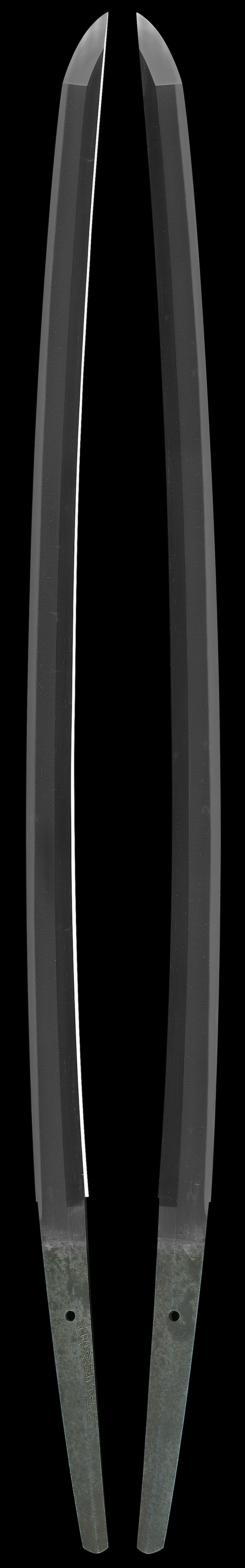 刀　笠間住正次作　(笠間藩工)Picture of whole