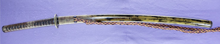 katana [noshu_ju kanenobu　SHOWA 55] (Gifu Prefecture Important Intangible Cultural Property) Picture of SAYA