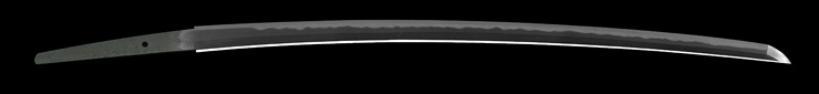 katana [izumi_no_kami kunisada osaka_ni_oite kore_o_tsukuru] (1 generation oyakuni) (sintou joujou-saku) (oh wazamono) Picture of blade