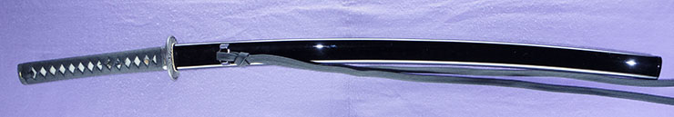 katana [bushidou higo_koku yatsushiro_ju akamatsu tarou kanehiro use homemade iron REIWA 3 July] (kimura kaoru) (shinsakutou new sword) Picture of SAYA