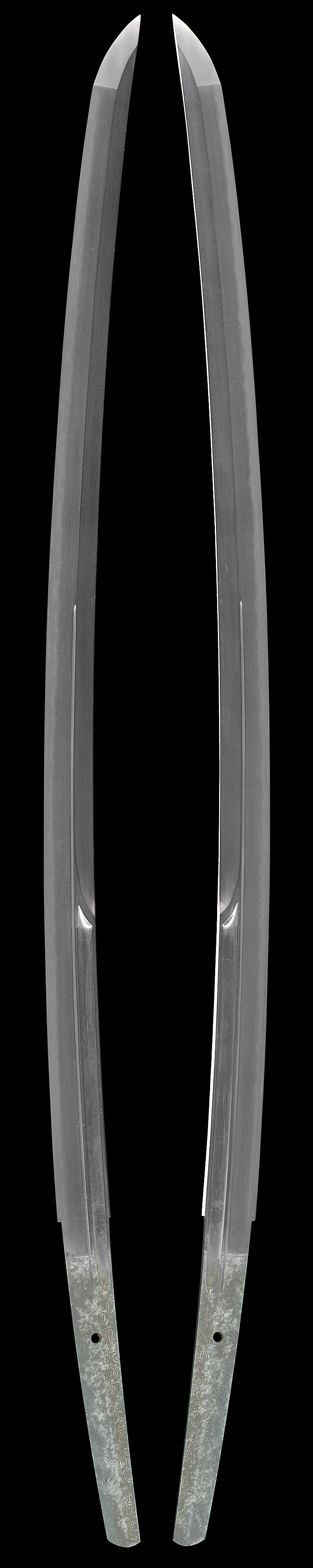 刀 於東大城下長信斎冬広造(高橋長信) (雲州松江藩工) (新々刀 上作) 嘉永四年 八月吉日Picture of whole