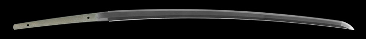katana [shi_o_mote kunini mukuiru taneyoshi] (horii taneyoshi) (Imperial Household Swordsmith) Picture of blade
