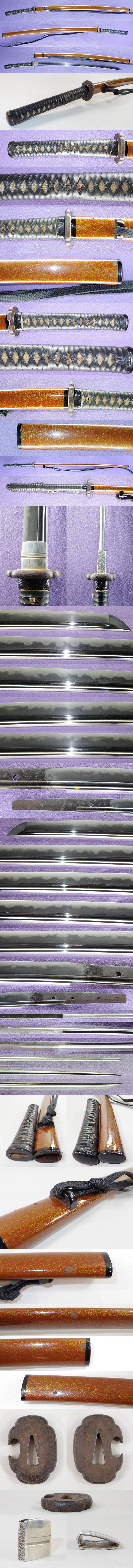 刀　無銘(肥前国広) (初代肥前忠吉の甥) (業物) Picture of parts