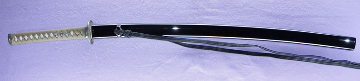 katana [bushidou higo_koku yatsushiro_ju akamatsu tarou kanemitsu use    homemade iron REIWA 3] (kimura mitsuhiro) (shinsakutou new sword) Picture of SAYA
