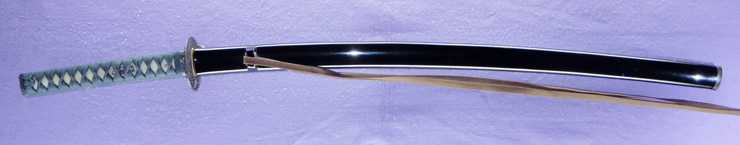 katana [higo_ju kaneshige SHOWA 57] (kimura kaneshige)     (Founder of Akamatsu taro family) Picture of SAYA