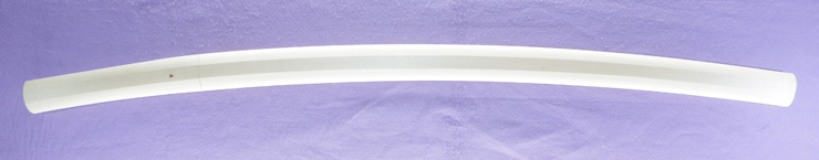 katana [higo_koku yatsushiro_ju akamatsu tarou kanehiro saku utsusukiyomaro use homemade iron REIWA 4 March] (shinsakutou new sword) Picture of SAYA