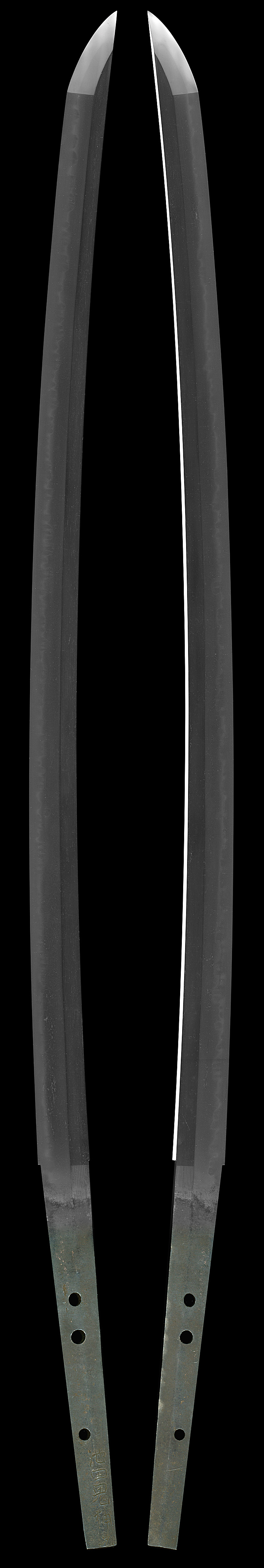 刀　池田鬼神丸 (以下切) (国重) (新刀上作) (業物) (斎藤一の愛刀)Picture of whole