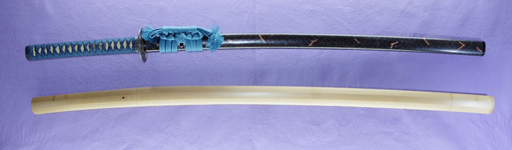 katana [omi_no_kami fujiwara tsuguhiro] (wazamono) Picture of SAYA