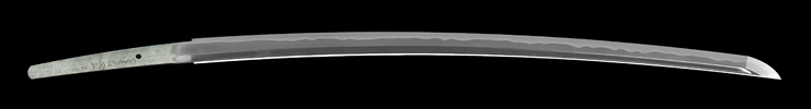 katana [shinano_no_kuni tsuguhira SHOWA 54] (takahashi tsuguhira) (First disciple of Miyairi Yukihira) (mukansa) (Nagano Prefecture Intangible Cultural Property Holder) Picture of blade