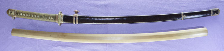 katana [kasama ikkansai shigetsugu kinsaku TAISHO 13] (Made from surplus iron from the Prince