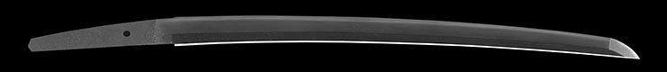 wakizashi (aoimon) [yasutsugu  echizen_ni_oite koreo tsukuru] (yasutsugu echizen 3 generation) Picture of blade