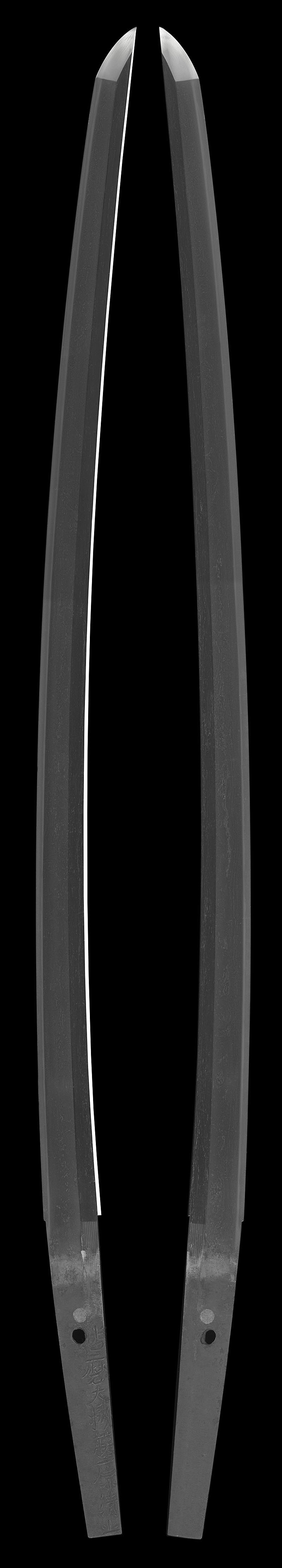 脇差 播磨大掾藤原清光 (業物)Picture of whole