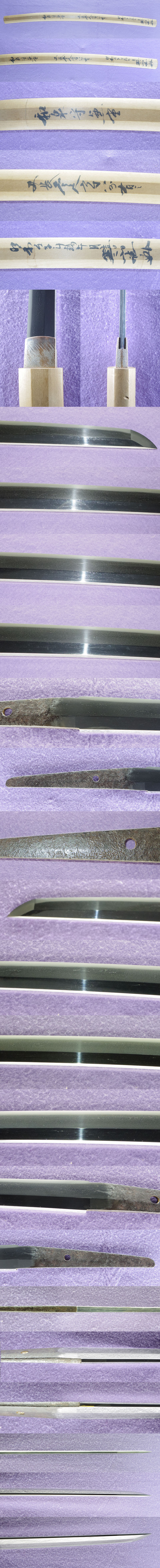 脇差　和泉守兼重 (宮本武蔵の愛刀) (新刀　上々作) (良業物) Picture of parts