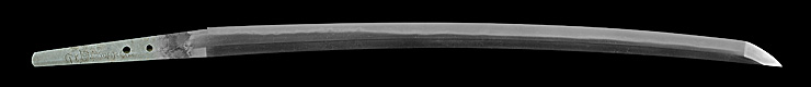 wakizashi [nagasone okimasa] (2 generation Kotetsu) (sintou joujou-saku) (saijo oh wazamono) Picture of blade