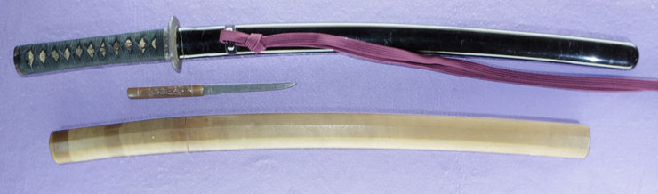 katana [musashi_daijo koregazu] (musashi_daijo koregazu 1 generation) (sintou jou-saku) (ryo wazamono) Picture of SAYA