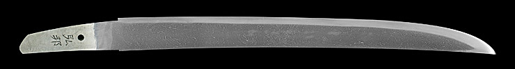 wakizashi [hirokuni HEISEI 24] (hiroki hirokuni) (mukansa) (Copy of Go Yoshihiro) Picture of blade