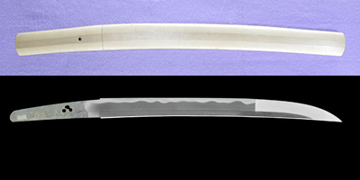 wakizashi [suishinshi masahide BUNKA 13] (kaou) (carved seal) (1 generation) (A copy of shizu saburou kaneuji) (sinsintou saijou-saku)thumb