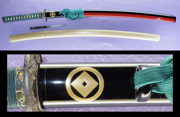 wakizashi [izumi_no_kami kunisada](1 generation oya kunisada) (sintou joujou-saku) (oh wazamono) Picture of SAYA