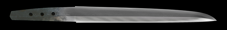 tantou [yasutsugu] (yasutsugu edo 3 generation) (sintou jou-saku)   [edo_ni_oite koreo tsukuru] Picture of blade