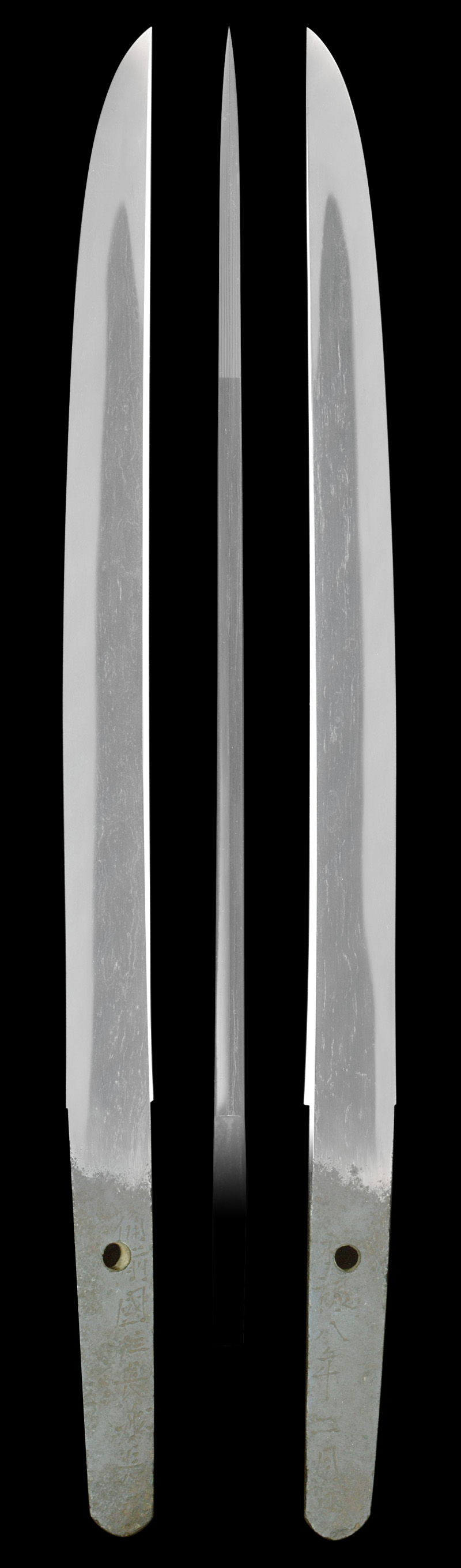 短刀　備前国住長船長[光]　　　永禄八年二月日Picture of whole