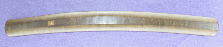 tantou [heianjo okishiba minamoto nobushige kore_o_saku SHOWA 54]    (osoraku zukuri) Picture of SAYA