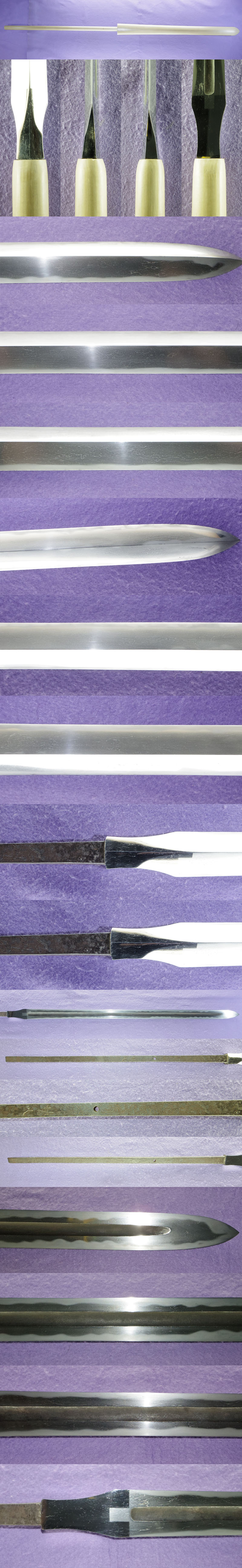 大身槍　九州肥後同田貫兵部　　　　(切符銘)廿八 Picture of parts