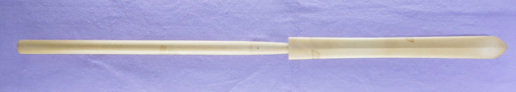 yari [kozuke_no_suke minamoto yoshimasa KANBUN 11] (musashi) (Wazamono) Picture of SAYA