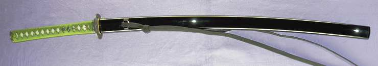 katana [bushidou higo-koku yatsushiro-ju akamatsu tarou kanetsugu kanemitsu collaboration use homemade iron REIWA 4] (A parent-child collaboration between Kanesada and Mitsuhiro) (shinsakutou new sword) Picture of SAYA