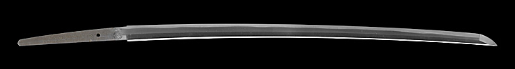 katana (aoimon) [yasutsugu echizen_ni_oite koreo tsukuru] (den echizen yasutsugu 4 generation) Picture of blade