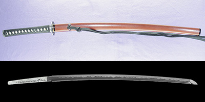 katana [bushidou higo-koku yatsushiro-ju akamatsu tarou kanehiro use homemade iron REIWA 4] (kimura kaoru) (shinsakutou new sword) (special price)thumb
