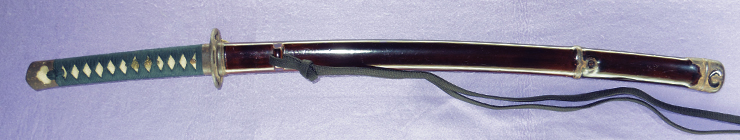 wakizashi [kashu-ju kiyomitsu] (sintou) (Wazamono) Picture of SAYA