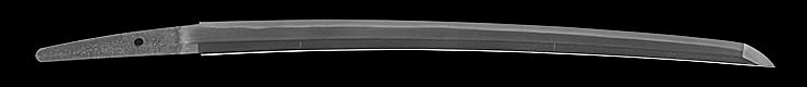 wakizashi [dewa-daijou fujiwara kunimichi] (sintou joujou-saku) (wazamono) Picture of blade