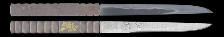 ko_katana    (ko_katana and kozuka are connected) [hirokuni senju] (hiroki hirokuni) (yanagimura senju) (mukansa) Picture of blade