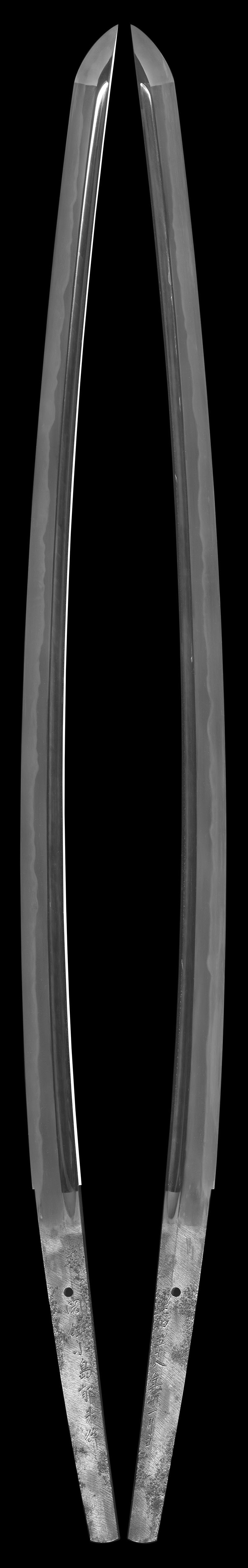 刀　関住小島郁夫作 (小島兼道)　　昭和五十八年十一月日Picture of whole