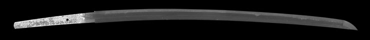 katana [ugo-honjo-ju kuniyoshi SHOWA 47] Picture of blade