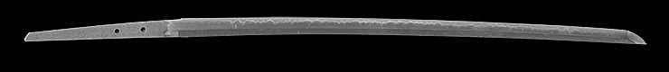 katana [higo-no-kami kuniyasu] (sintou jou-saku) (oh wazamono) Picture of blade